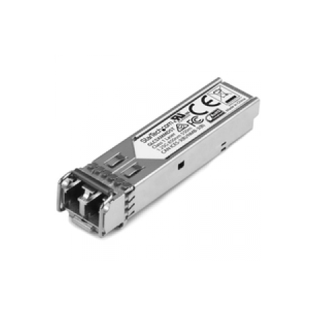 StarTech.com Cisco GLC-SX-MMD Compatible SFP Module, 1000BASE-SX, 1GbE Multimode Fiber MMF Optic Transceiver, 1GE Gigabit Ethernet SFP, LC 550m, 850nm, DDM, Cisco Firepower, ASR920, IE2000 - Lifetime Warranty (GLCSXMMDST) - SFP (mini-GBIC) transceiver module (equivalent to: Cisco GLC-SX-MMD) - GigE - 1000Base-SX - LC multi-mode - up to 550 m - 850 nm - 0