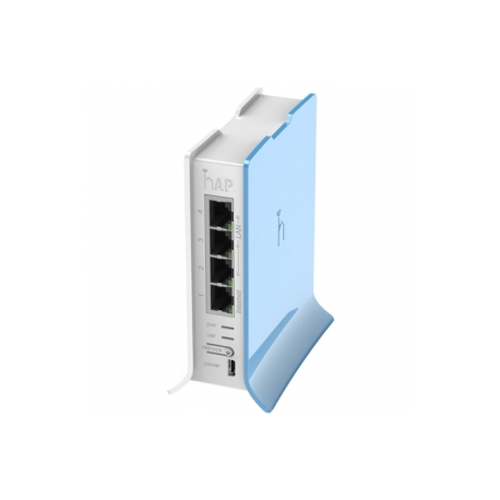 MikroTik RouterBOARD hAP lite - Wireless router - 4-port switch - 802.11b / g / n - 2.4 GHz - 0