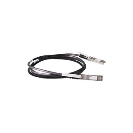 HPE X240 Direct Attach Cable - Network cable - SFP+ to SFP+ - 5 m - for HPE 59XX, 75XX; FlexFabric 12902; Modular Smart Array 1040; SimpliVity 380 Gen10, 380 Gen9 - 0