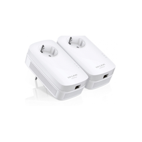 TP-Link TL-PA8010P KIT - Starter Kit - powerline adapter - GigE, HomePlug AV (HPAV), HomePlug AV (HPAV) 2.0 - wall-pluggable - 0