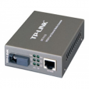 TP-LINK MC111CS - Fibre media converter - 100Mb LAN - 10Base-T, 100Base-FX, 100Base-TX - RJ-45  /  SC single-mode - up to 20 km - 1550 (TX)  /  1310 (RX) nm
