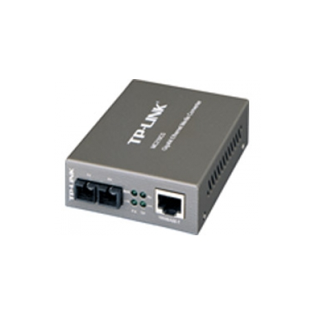 TP-LINK MC210CS - Fibre media converter - GigE - 1000Base-FX, 1000Base-T - RJ-45 / SC single-mode - up to 15 km - 1310 nm - for P / N: TL-MC1400 - 0