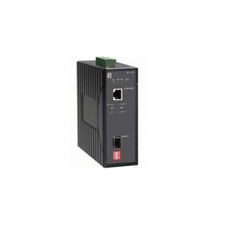 Levelone INDUSTRIAL MEDIA CONVERTER (Konform mit NEMA TS1- und TS2-Umgebungsanforderungen fuer Verkehrsleittechnik/ SFP-Steckpla - 0