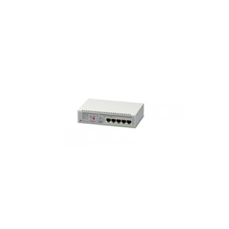 Allied Telesis CentreCOM AT-GS910 / 5 - Switch - 5 x 10 / 100 / 1000 - desktop - 1