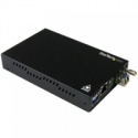 StarTech.com Singlemode (SM) LC Fiber Media Converter for 1Gbe Network - 10km - Gigabit Ethernet - 1310nm - with SFP Transceiver (ET91000SM10) - Fibre media converter - GigE - 100Base-LX, 1000Base-T - RJ-45 / LC single-mode - up to 10 km - 1310 nm - for P / N: SVA12M2NEUA, SVA12M5NA