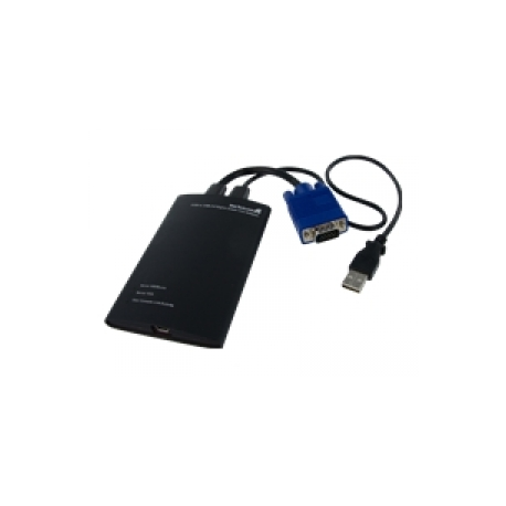 StarTech.com Crash Cart Adapter - 1920 x 1200 - Portable Laptop USB 2.0 to KVM Console (NOTECONS01) - KVM switch - 1 x KVM port(s) - 1 local user - desktop - 0