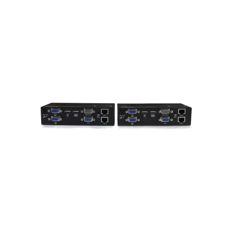 StarTech.com 650 ft / 200m USB 2.0 Dual VGA KVM Console Extender over Cat5 UTP -for Dual VGA, USB-enabled PC or KVM Switch - Upto 1920x1200 (SV565DUTPU) - KVM extender - over CAT 5 - up to 200 m - for P / N: SVA12M2NEUA, SVA12M5NA - 2