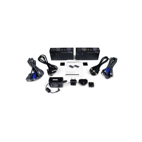 StarTech.com 650 ft / 200m USB 2.0 Dual VGA KVM Console Extender over Cat5 UTP -for Dual VGA, USB-enabled PC or KVM Switch - Upto 1920x1200 (SV565DUTPU) - KVM extender - over CAT 5 - up to 200 m - for P / N: SVA12M2NEUA, SVA12M5NA - 3