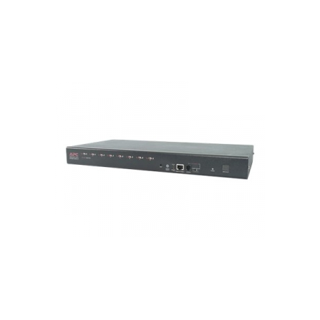 APC 8 Port Multi-Platform Analog KVM - KVM switch - 8 x KVM port(s) - 1 local user - desktop - for P / N: SCL400RMJ1U, SCL500RMI1UC, SCL500RMI1UNC, SMTL1000RMI2UC, SMTL750RMI2UC - 1