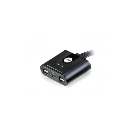 ATEN US424 4-Port USB Peripheral Sharing Device - USB peripheral sharing switch - desktop - 0