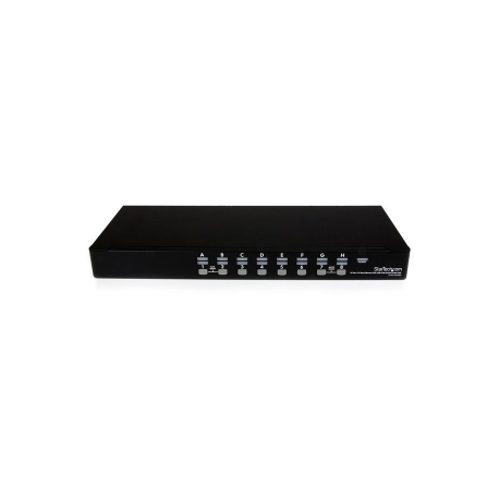 StarTech.com 16 Port 1U Rackmount USB KVM Switch with OSD (SV1631DUSBU) - KVM switch - 16 x KVM port(s) - 1 local user - desktop - for P / N: RK3236BKF, RK4236BKB, RKCONS1701, RKCONS17HD, RKCONS1901, RKCONS1908K, RKCONS1916K - 1