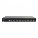 StarTech.com 8-Port USB KVM Swith with OSD - TAA Compliant - 1U Rack Mountable VGA KVM Switch (SV831DUSBU) - KVM switch - 8 x KVM port(s) - 1 local user - desktop - for P / N: RK3236BKF, RKCONS1701, RKCONS17HD, RKCONS1901, RKCONS1908K, RKCONS1916K, RKQMCAB12V2