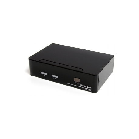 StarTech.com 2 Port DVI USB KVM Switch with Audio and USB 2.0 Hub (SV231DVIUA) - KVM / audio / USB switch - 2 x KVM / audio / USB - 1 local user - desktop - for P / N: IM12D1500P, SVA12M2NEUA, SVA12M5NA, USBDVI4N1A10, USBDVI4N1A6 - 12