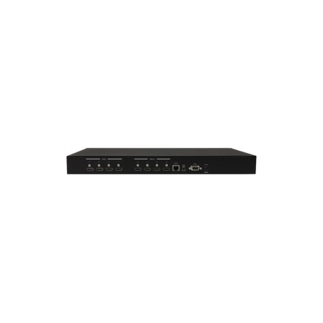 StarTech.com 4x4 HDMI Matrix Switch with Picture-and-Picture Multiviewer or Video Wall - 4x4 Matrix Switch with Video Combining (VS424HDPIP) - Video / audio switch - desktop - for P / N: SVA12M5NA - 4