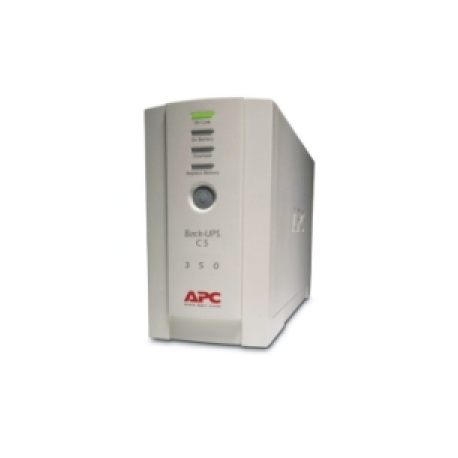 APC Back-UPS CS 350 - UPS - AC 230 V - 210 Watt - 350 VA - RS-232, USB - output connectors: 4 - beige - 0