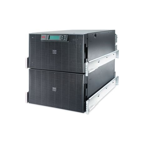 APC Smart-UPS RT - UPS (rack-mountable) - AC 220 / 230 / 240 V - 12 kW - 15000 VA - 3-phase / 1-phase - Ethernet 10 / 100, RS-232 - output connectors: 10 - 12U - black - for P / N: AR2487G, AR3105W, AR3140G, AR3155W, AR3305W, AR3340G, AR3355SP, AR3355W, NBWL0356A - 0