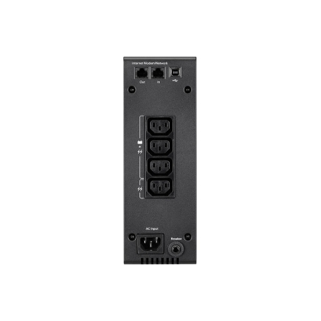 Eaton 5S 550i - UPS - AC 230 V - 330 Watt - 500 VA - USB - output connectors: 4 - black - 1