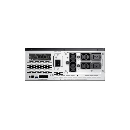 APC Smart-UPS X 3000 Rack / Tower LCD - UPS (rack-mountable  /  external) - AC 230 V - 2700 Watt - 3000 VA - Ethernet 10 / 100, RS-232, USB - output connectors: 10 - 4U - black - with APC UPS Network Management Card AP9631 - for P / N: AR4024SP, AR4024SPX429, AR4024SPX431, AR4024SPX432, NBWL0356A, SMX3000HVTUS - 3