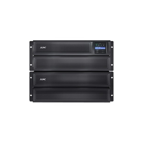 APC Smart-UPS X 3000 Rack / Tower LCD - UPS (rack-mountable  /  external) - AC 230 V - 2700 Watt - 3000 VA - Ethernet 10 / 100, RS-232, USB - output connectors: 10 - 4U - black - with APC UPS Network Management Card AP9631 - for P / N: AR4024SP, AR4024SPX429, AR4024SPX431, AR4024SPX432, NBWL0356A, SMX3000HVTUS - 6