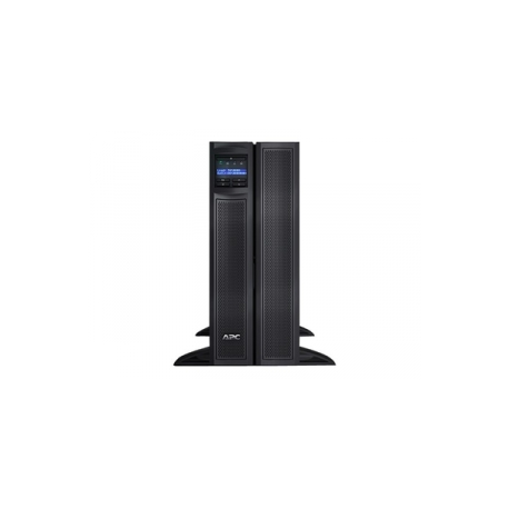 APC Smart-UPS X 3000 Rack / Tower LCD - UPS (rack-mountable  /  external) - AC 230 V - 2700 Watt - 3000 VA - Ethernet 10 / 100, RS-232, USB - output connectors: 10 - 4U - black - with APC UPS Network Management Card AP9631 - for P / N: AR4024SP, AR4024SPX429, AR4024SPX431, AR4024SPX432, NBWL0356A, SMX3000HVTUS - 10