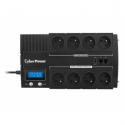 CyberPower BRICs LCD Series BR1000ELCD - UPS - AC 220 / 230 / 240 V - 600 Watt - 1000 VA - USB - output connectors: 8 - France