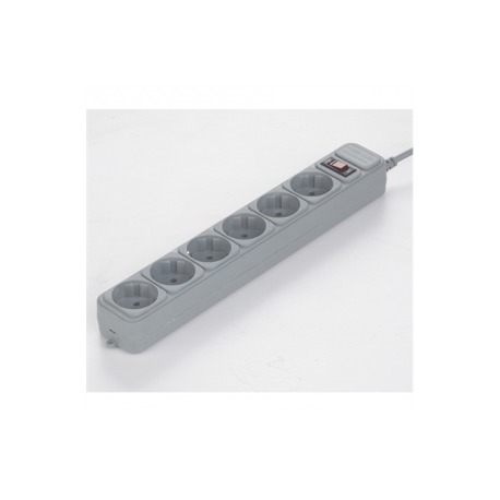 Gembird SPG6-B-10C Power Cube - Surge protector - output connectors: 6 - 0