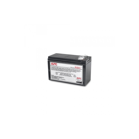 APC Replacement Battery Cartridge #110 - UPS battery - 1 x battery - Lead Acid - black - for P / N: BE650G2-CP, BE650G2-FR, BE650G2-GR, BE650G2-IT, BE650G2-SP, BE650G2-UK, BR650MI - 0