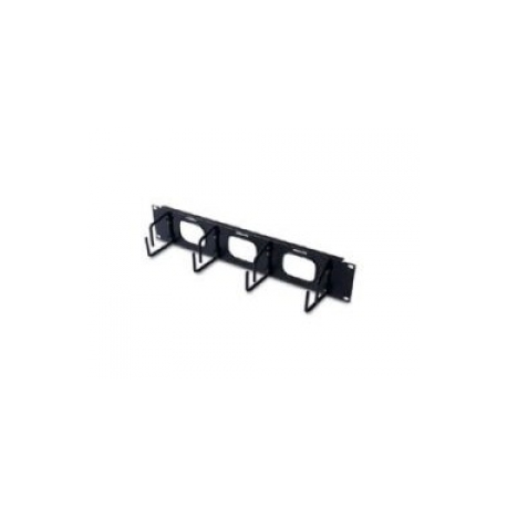 APC - Cable organizer - black - 2U - for NetShelter EP; NetShelter ES; NetShelter SX; Netshelter VS; Netshelter VX; NetShelter WX - 0