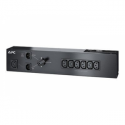APC Service Bypass Panel - Power distribution unit (rack-mountable) - AC 230 V - 1500 VA - input: IEC 60320 C14 - output connectors: 7 - 2U - black - for P / N: SMC1500I-2UC, SMC1500IC, SMT1000I-AR, SMT1000IC, SMT1500I-AR, SMT1500R2I-AR, SMT750IC