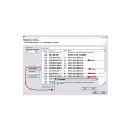 APC InfraStruXure Central Modbus TCP Output Module - Licence - for P / N: G3HT30KHLMS, G3HT40KHL-INS, G55TUPSM20HB15S, G55TUPSM30HB15S, G55TUPSM30HS - 2