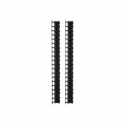 APC - Rack cable management panel - black - 42U (pack of 2) - for P / N: AR9300SP, AR9300SP-R, SMX3000HVTUS, SMX3000LVUS, SRT1000RMXLI, SRT1000RMXLI-NC