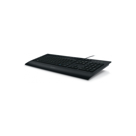 Logitech Corded K280e - Keyboard - USB - US International - 5