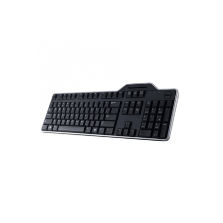 Dell KB813 Smartcard - Keyboard - USB - QWERTY - US International - black - for Inspiron 17R 57XX, 17R 7720; Latitude D630; OptiPlex 50XX, 5250, 90XX; Precision 35XX - 0