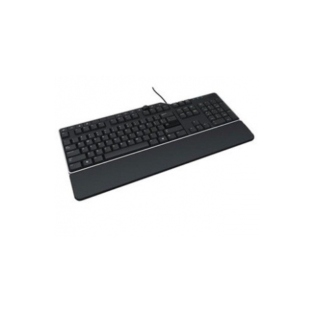 Dell KB522 Business Multimedia - Keyboard - USB - QWERTY - Russian - black - for Inspiron 17R 57XX, 17R 7720; Latitude D630; OptiPlex 50XX, 5250, 90XX; XPS One 27XX - 0