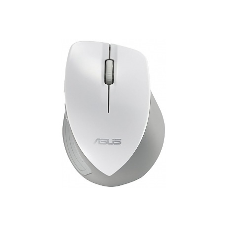 ASUS WT465 - Mouse - optical - wireless - 2.4 GHz - USB wireless receiver - white - 1