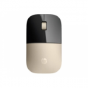 HP Z3700 - Mouse - blue LED - wireless - 2.4 GHz - USB wireless receiver - gold - for OMEN Obelisk by HP 875; HP 15, 27; ENVY x360; Pavilion Gaming 15, 690, TG01; Spectre x360