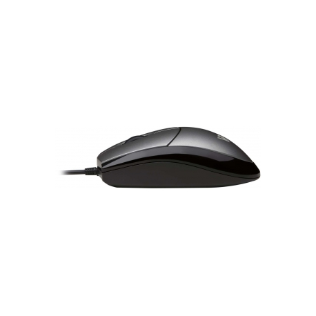V7 MV3000 full sized Plug & Play USB optical LED mouse - Mouse - optical - 3 buttons - wired - USB - silver with black - retail - 4