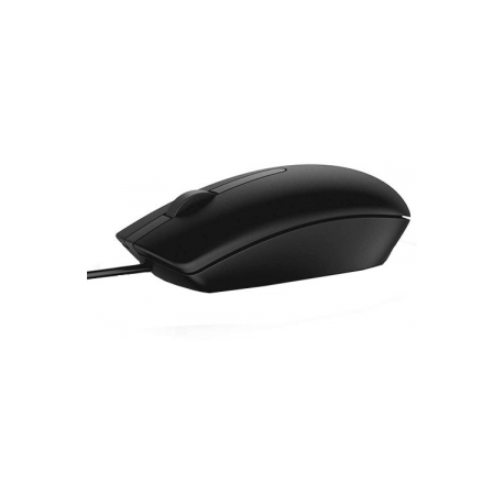 Dell MS116 - Mouse - optical - 2 buttons - wired - USB - black - for Latitude 33XX, 34XX, 35XX, 53XX, 55XX, 72XX 2-in-1, 73XX, 9410; Vostro 15 35XX - 1