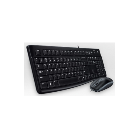 Logitech Desktop MK120 - Keyboard and mouse set - USB - US International - 4