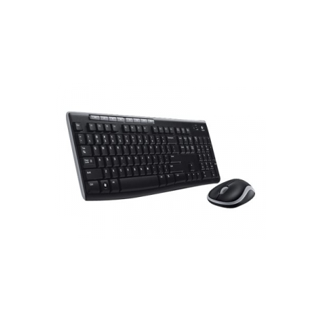 Logitech MK270 Wireless Combo - Keyboard and mouse set - wireless - 2.4 GHz - Nordic - 0