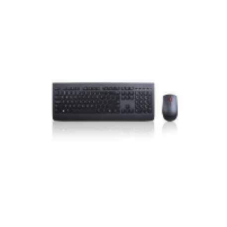 Lenovo Professional Combo - Keyboard and mouse set - wireless - 2.4 GHz - Finnish - for ThinkCentre M80t Gen 3; ThinkCentre neo 50; ThinkPad T14s Gen 3; V50t Gen 2-13 - 0