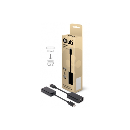 Club 3D - External video adapter - USB-C - VGA - 2