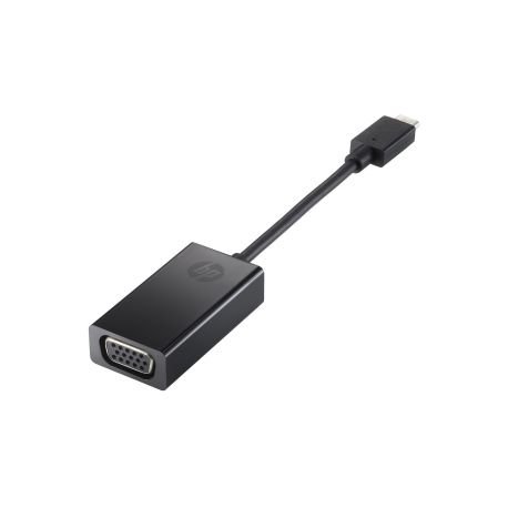 HP - External video adapter - USB-C - D-Sub - black - for ZBook 15u G4, 15u G5, 15u G6, 15v G5, 17 G3, 17 G4, 17 G5, 17 G6, Create G7 - 2