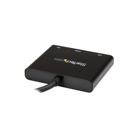 StarTech.com USB-C to HDMI Adapter - 4K 30Hz - Thunderbolt 3 Compatible - with Power Delivery (USB PD) - USB C Adapter Converter (CDP2HDUACP) - Docking station - USB-C  /  Thunderbolt 3 - HDMI - 4