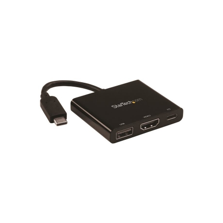 StarTech.com USB-C to HDMI Adapter - 4K 30Hz - Thunderbolt 3 Compatible - with Power Delivery (USB PD) - USB C Adapter Converter (CDP2HDUACP) - Docking station - USB-C  /  Thunderbolt 3 - HDMI - 6