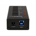 StarTech.com 7 Port USB 3.0 Charging Hub - 4 x USB-A, 3 x USB-A Dedicated Charging Ports - Powered Mountable USB Charging Station (ST4300U3C3) - Hub - 4 x SuperSpeed USB 3.0 - desktop - for P / N: PEXUSB3S3GE, SVA12M5NA, USB312SAT3CB, USB315CB2M, USBLT1MWS, USBLTM1MBK, USBLTM1MWH
