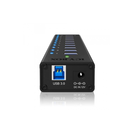 Raidsonic USB3.0 HUB 10 PORTCHARGINGPOR (10 Port USB 3.0 Hub mit USB Ladeport) - 0