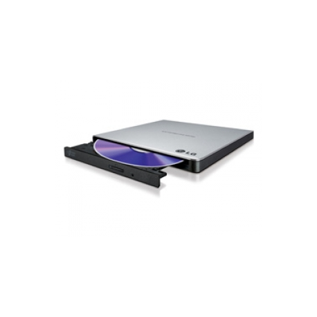LG GP57ES40 - Disk drive - DVD±RW (±R DL) / DVD-RAM - 8x / 6x / 5x - USB 2.0 - external - 0