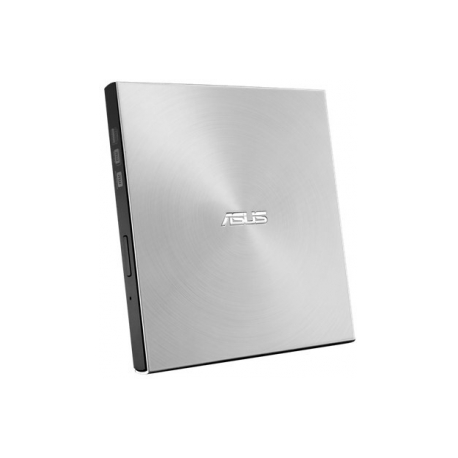 ASUS ZenDrive U7M SDRW-08U7M-U - Disk drive - DVD±RW (±R DL) / DVD-RAM - 8x / 8x / 5x - USB 2.0 - external - silver - 2