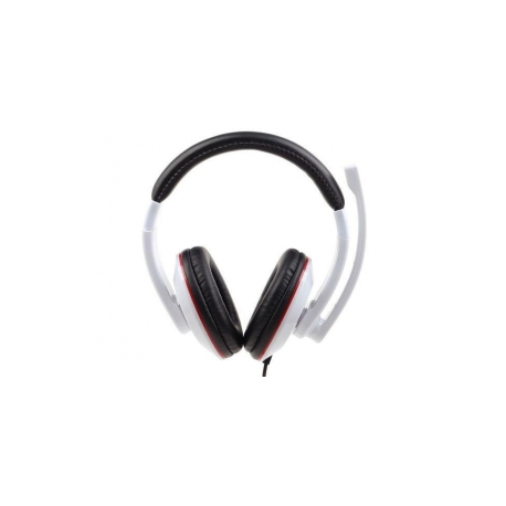 Gembird MHS-001 - Headset - full size - wired - glossy black - 1